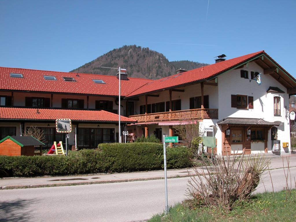 Hotel-Restaurant Zum Hirschhaus Ruhpolding Exterior foto