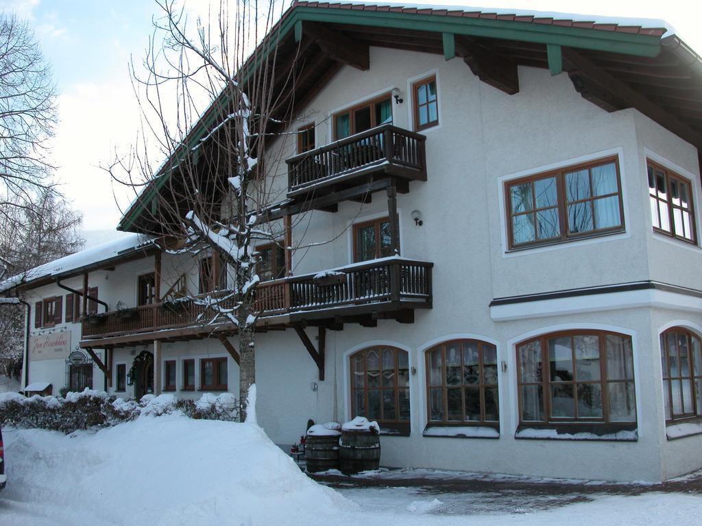 Hotel-Restaurant Zum Hirschhaus Ruhpolding Exterior foto