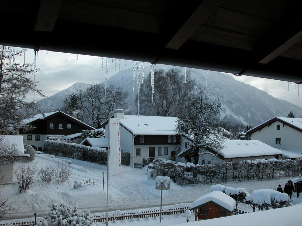 Hotel-Restaurant Zum Hirschhaus Ruhpolding Exterior foto